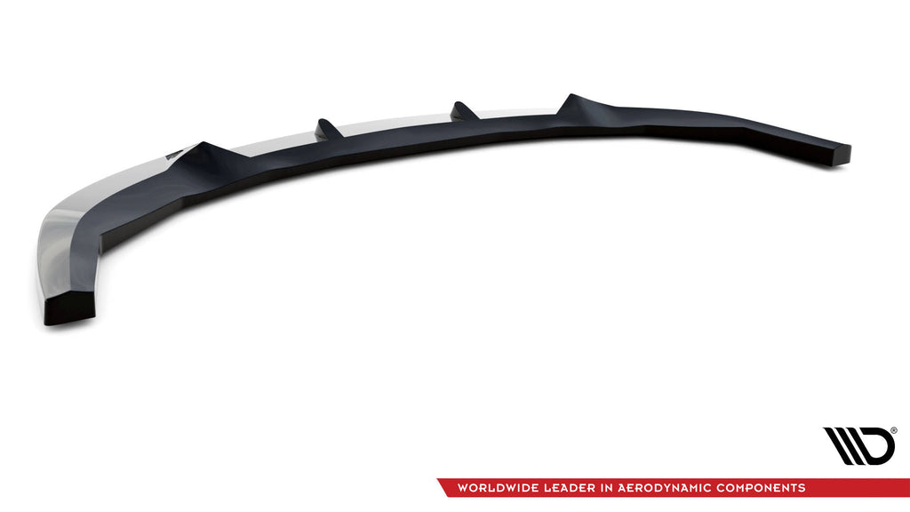 Maxton Design Street+ Spoilerlippe Front Ansatz V.2 passend für Dodge Charger SRT Mk7 Facelift schwarz Hochglanz