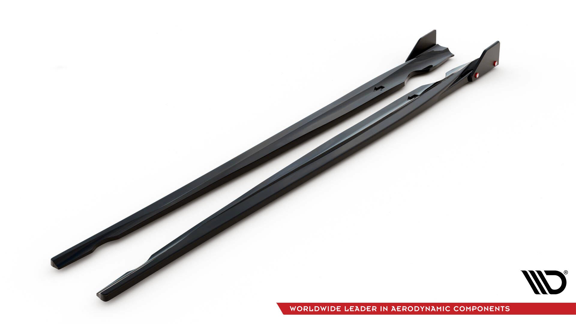 Maxton Design Street+ Seitenschweller Leisten V.2 passend für + Flaps passend für VW Scirocco R Mk3 / Mk3 Facelift