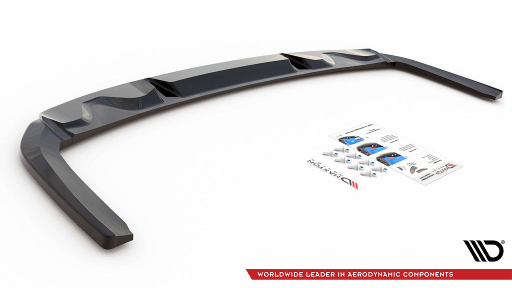 Maxton Design Heckansatz Audi RS3 Limousine 8Y schwarz Hochglanz für Audi A3