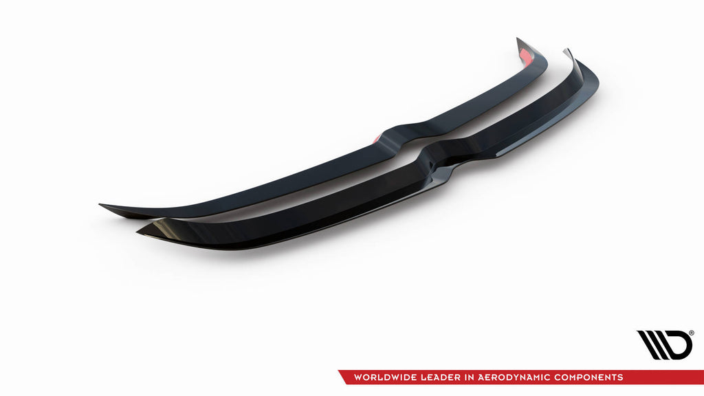 Maxton Design Spoiler CAP passend für Hyundai Kona N Mk1 schwarz Hochglanz