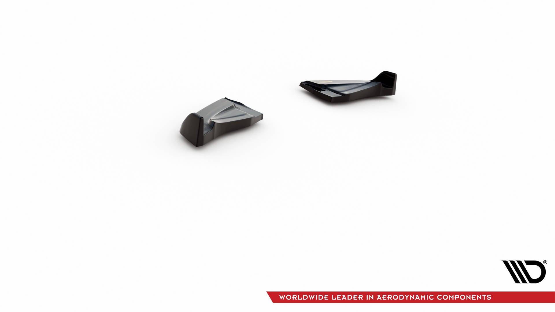 Maxton Design Heck Ansatz Flaps Diffusor V.3 passend für Mini Cooper John Cooper Works R56 schwarz Hochglanz