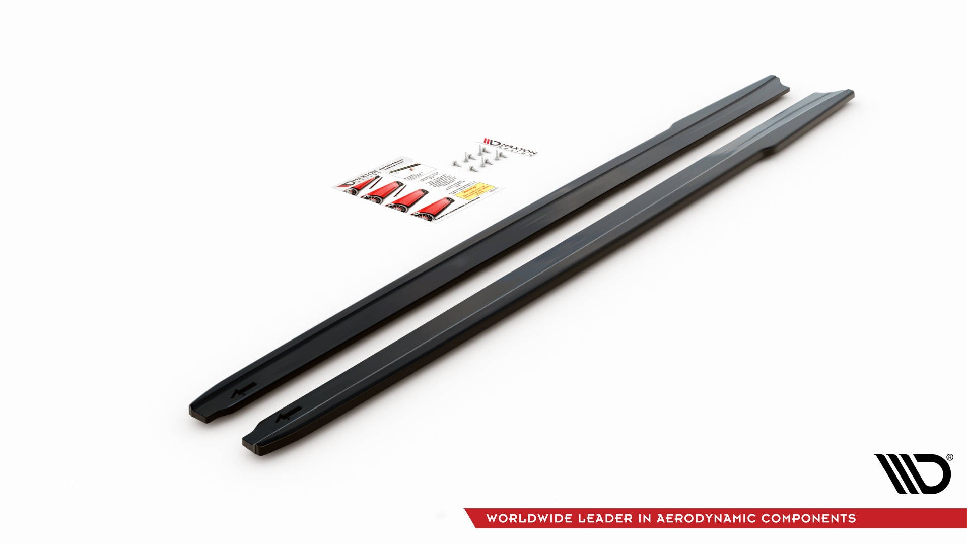 Maxton Design Street+ Seitenschweller Leisten passend für BMW Z4 M-Paket G29 schwarz Hochglanz