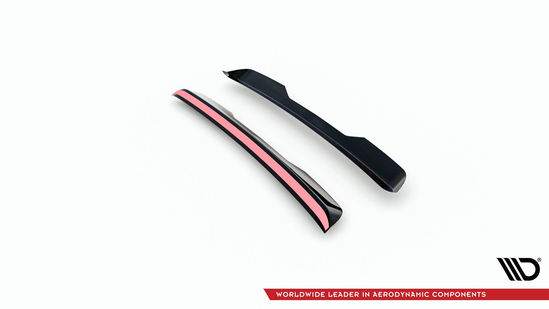 Maxton Design Spoiler CAP passend für BMW iX M-Paket i20 / I20 Facelift schwarz Hochglanz