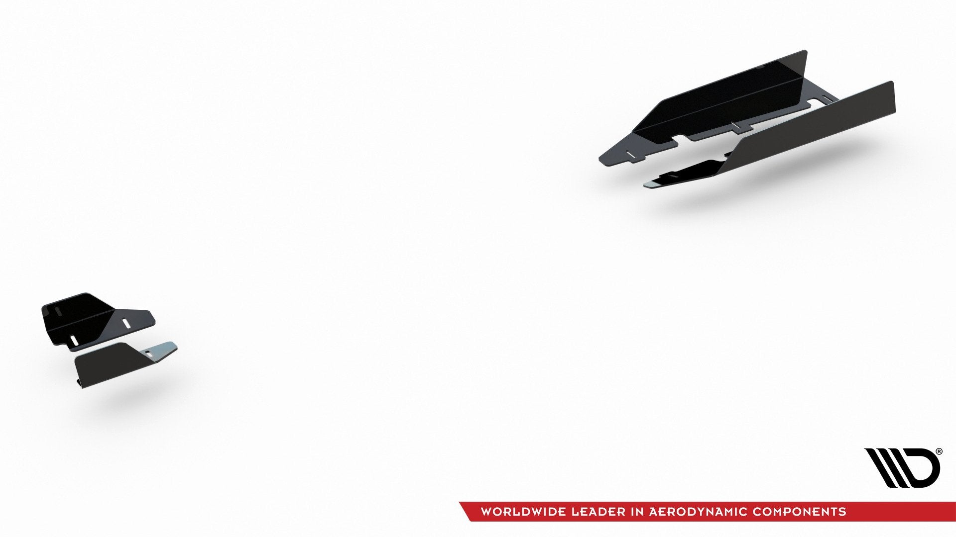 Maxton Design Seitenschweller Flaps passend für Audi RS3 8V Sportback schwarz Hochglanz