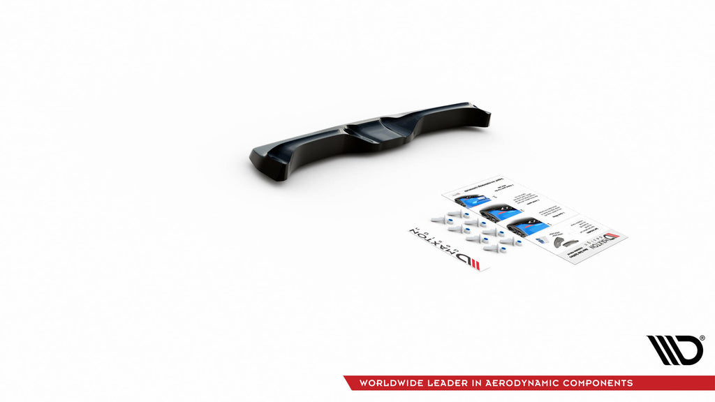 Maxton Design Heckansatz V.2 Nissan 370Z schwarz Hochglanz für Nissan 370Z Standard