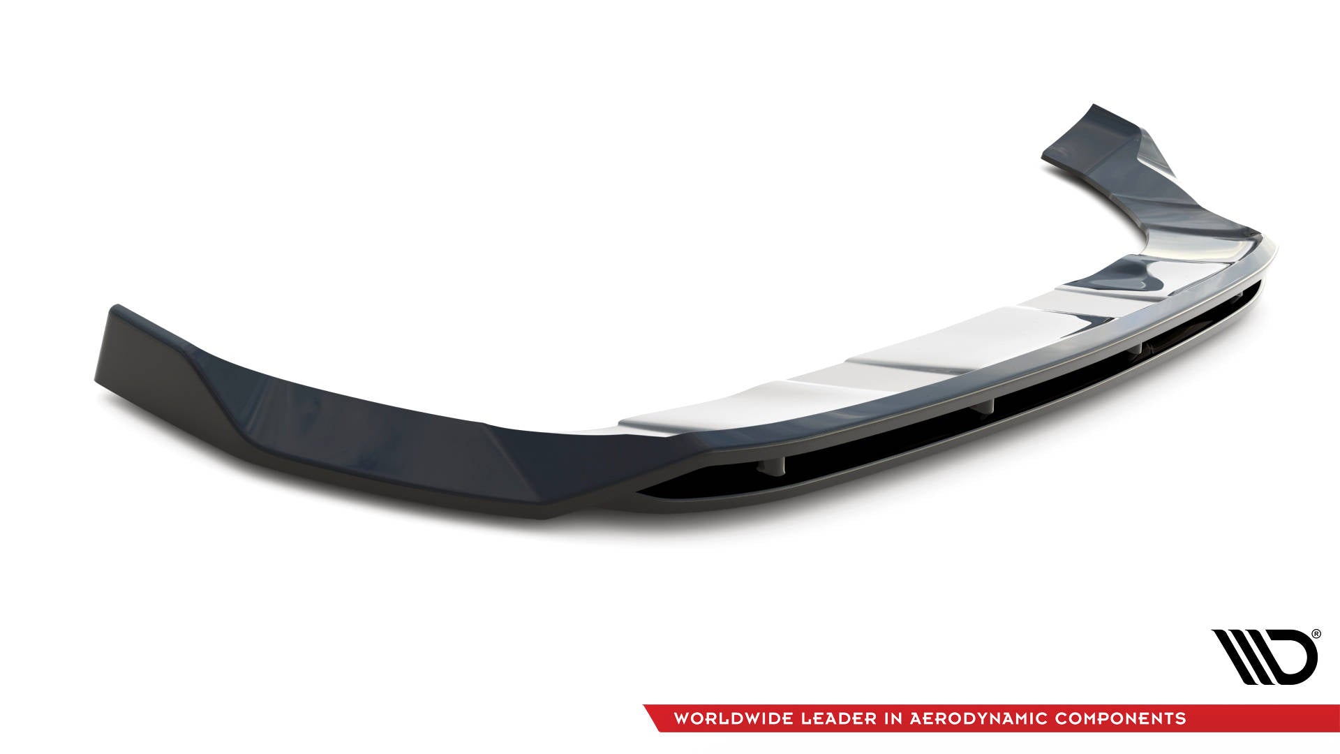 Maxton Design Street+ Spoilerlippe Front Ansatz passend für Seat Ateca Mk1 schwarz Hochglanz