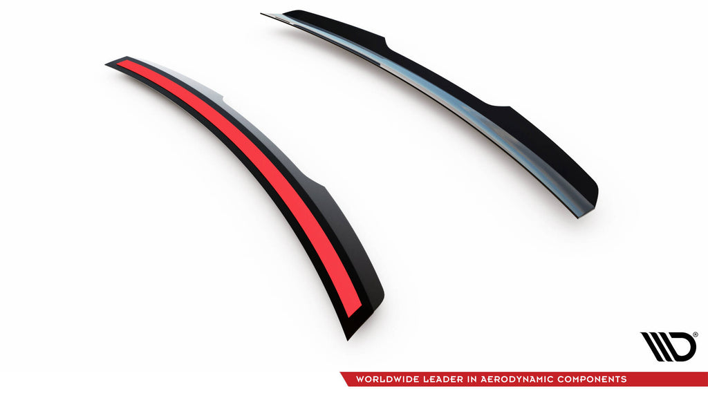 Maxton Design Spoiler CAP passend für Audi R8 Spyder Mk2 schwarz Hochglanz