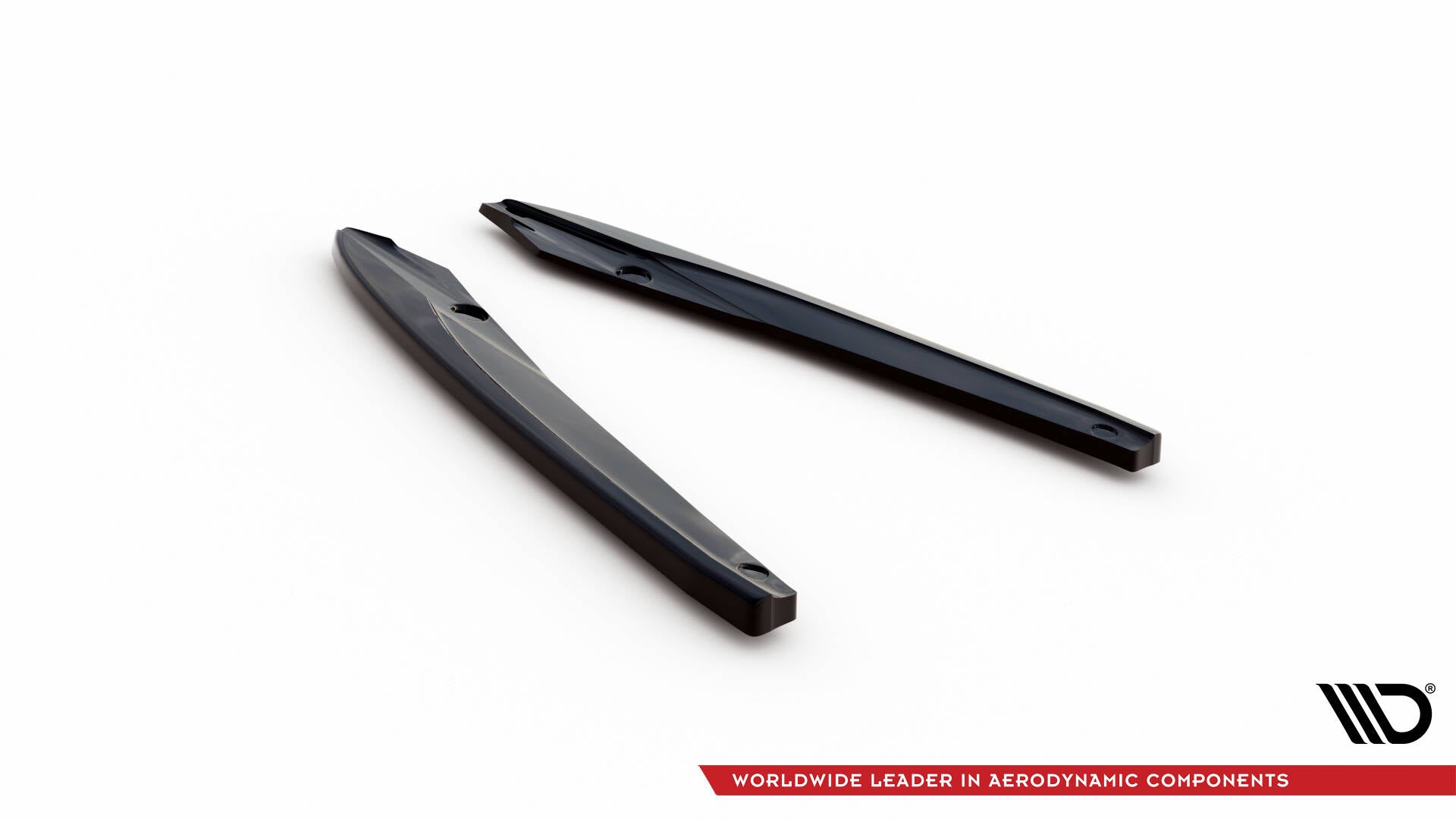 Maxton Design Heck Ansatz Flaps Diffusor V.2 passend für Seat Leon ST FR Mk4 schwarz Hochglanz