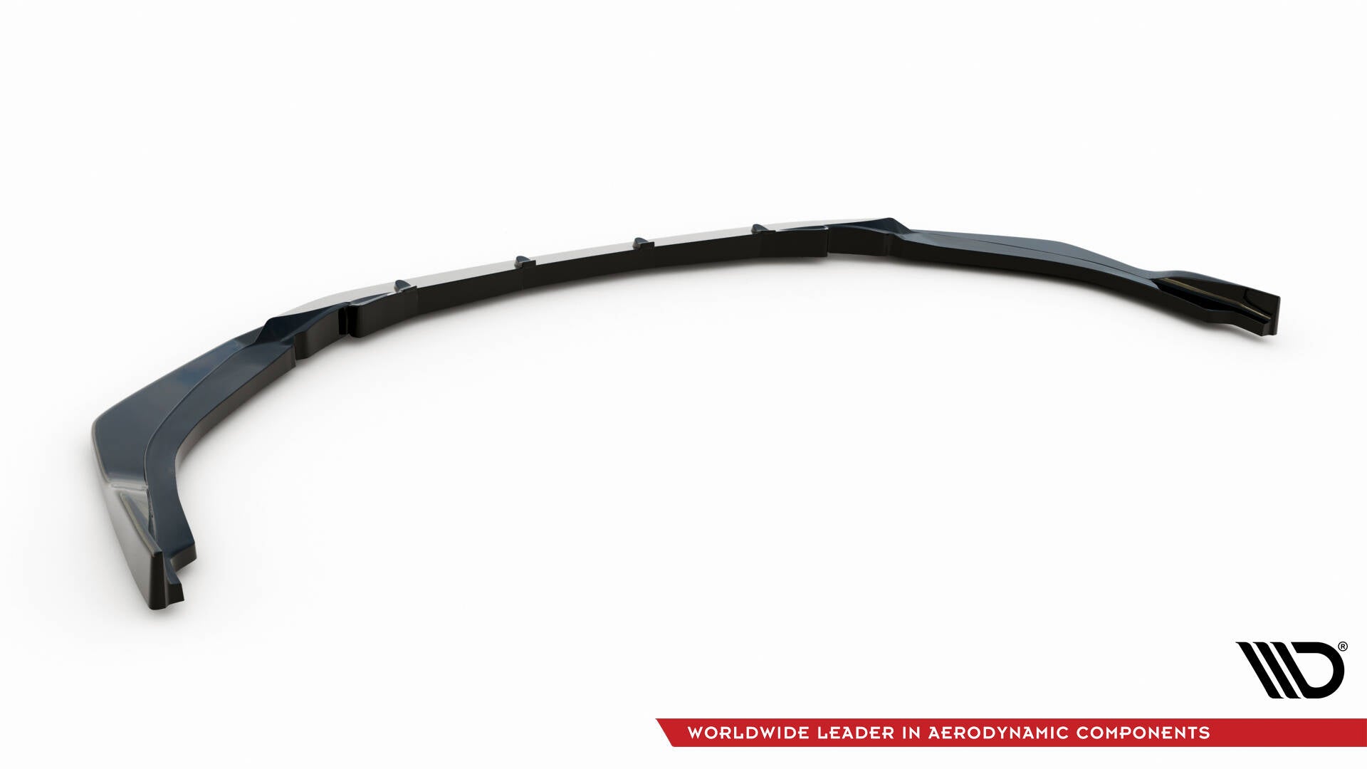 Maxton Design Street+ Spoilerlippe Front Ansatz V.2 passend für Toyota Corolla XII Touring Sports/ Hatchback schwarz Hochglanz
