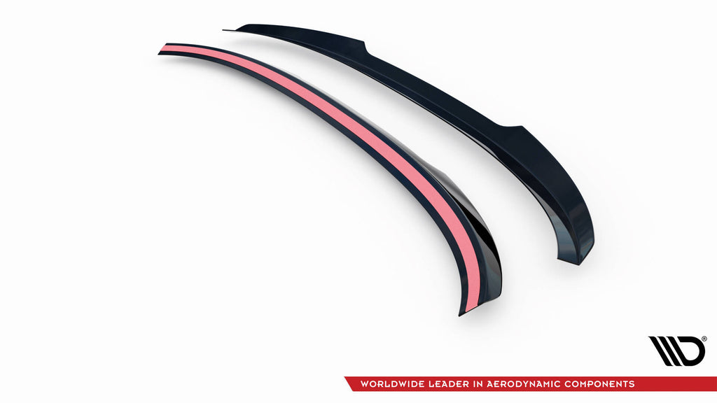 Maxton Design Spoiler CAP passend für BMW 6er GT G32 M-Paket schwarz Hochglanz