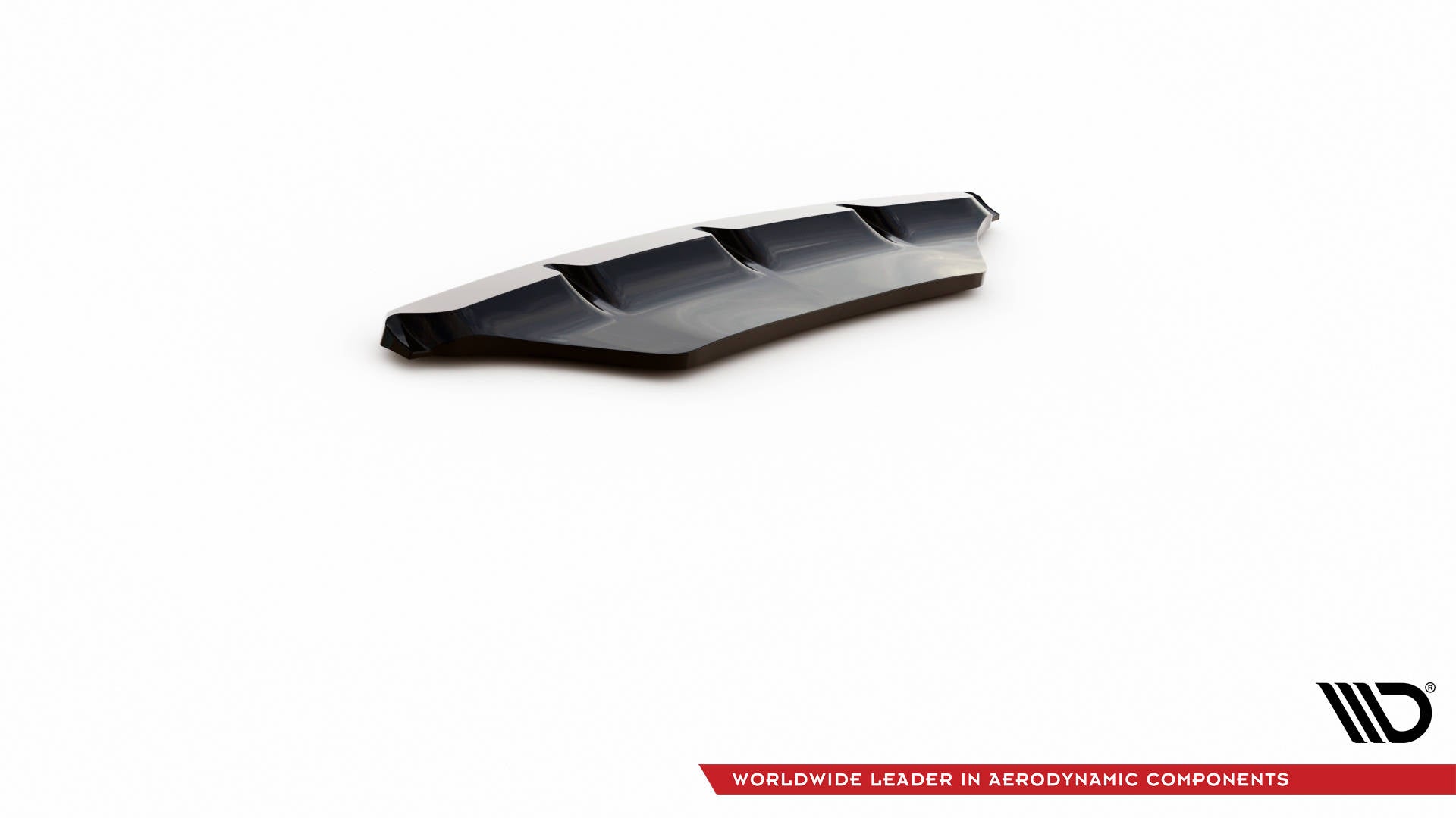 Maxton Design Heckansatz Porsche Macan Mk1 schwarz Hochglanz für Porsche Macan Mk1