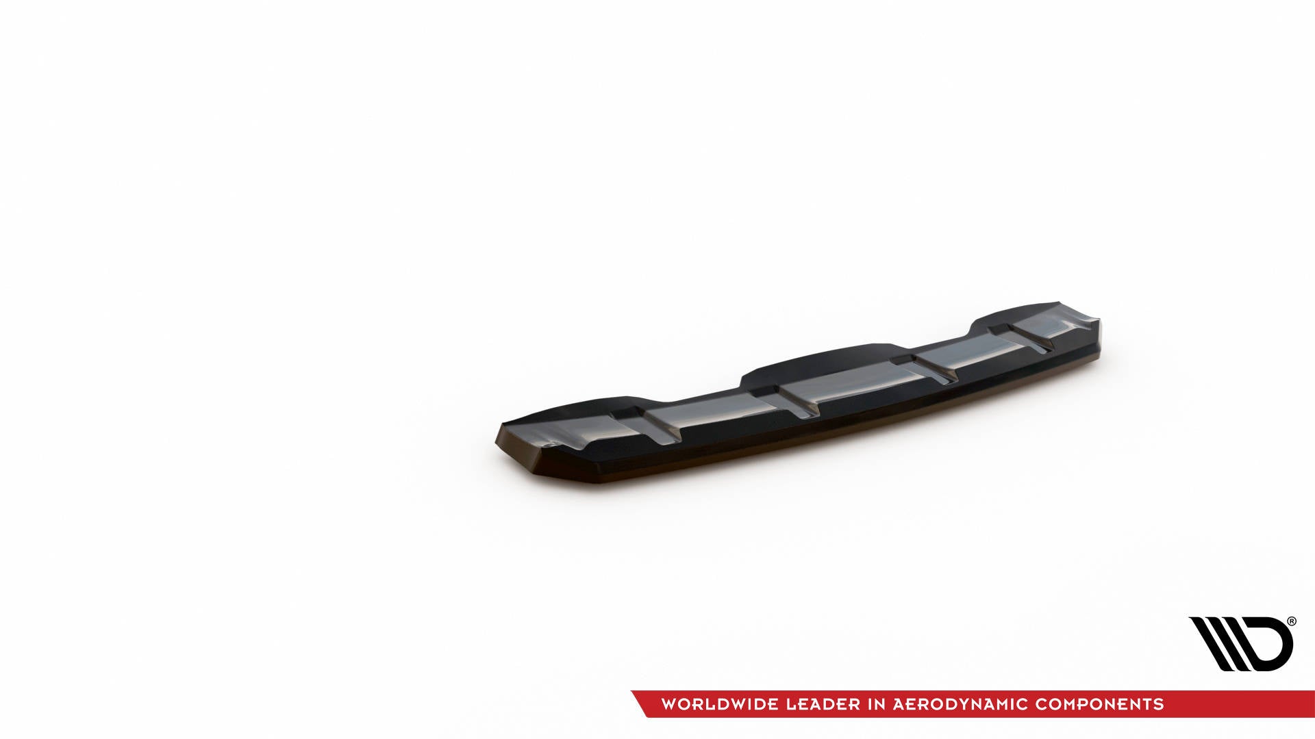 Maxton Design Heckansatz Volvo XC60 R-Design Mk1 Facelift schwarz Hochglanz für Volvo XC60 Mk1 Facelift