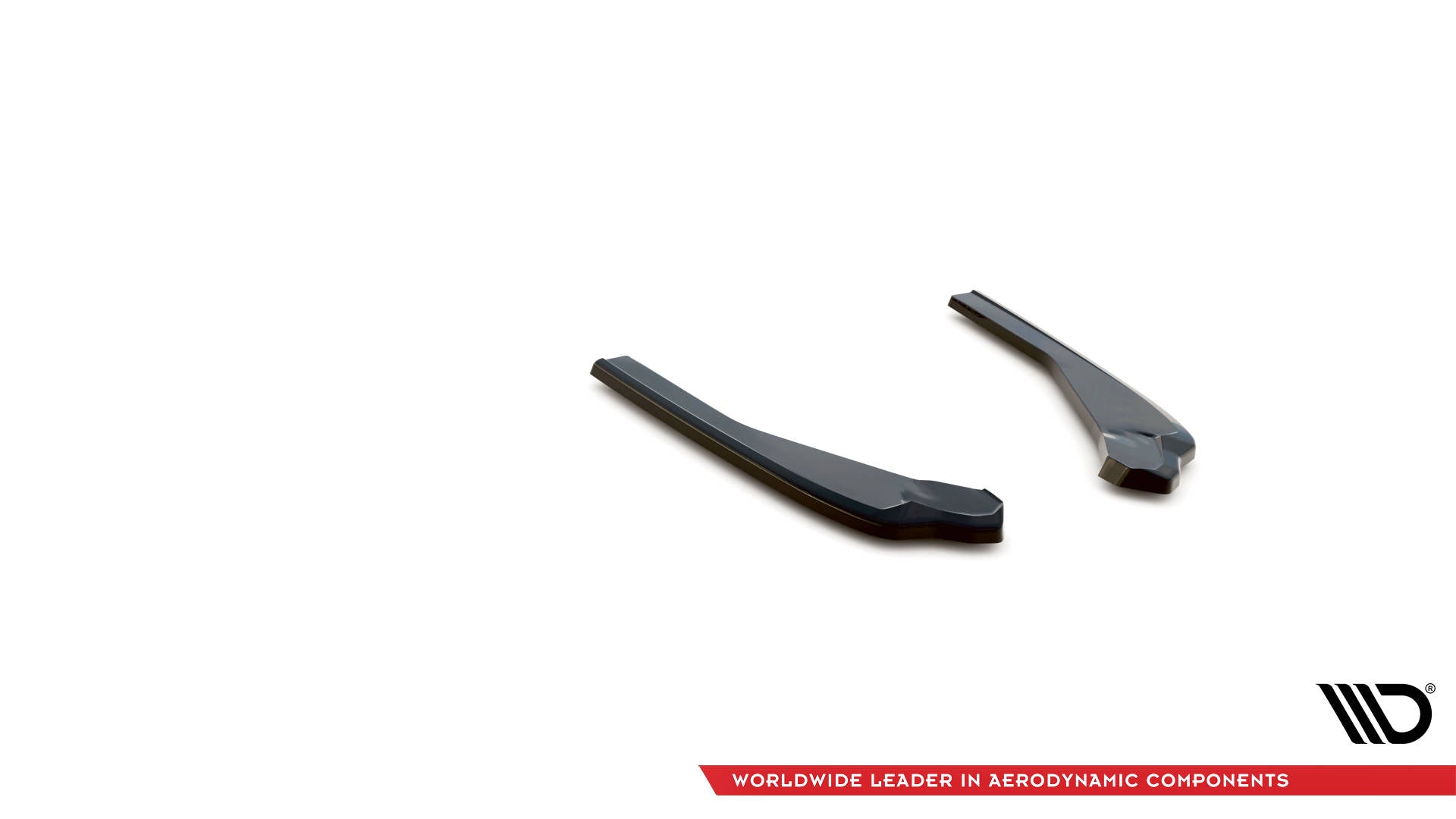 Maxton Design Heck Ansatz Flaps Diffusor passend für BMW X4 M-Paket G02 Facelift schwarz Hochglanz