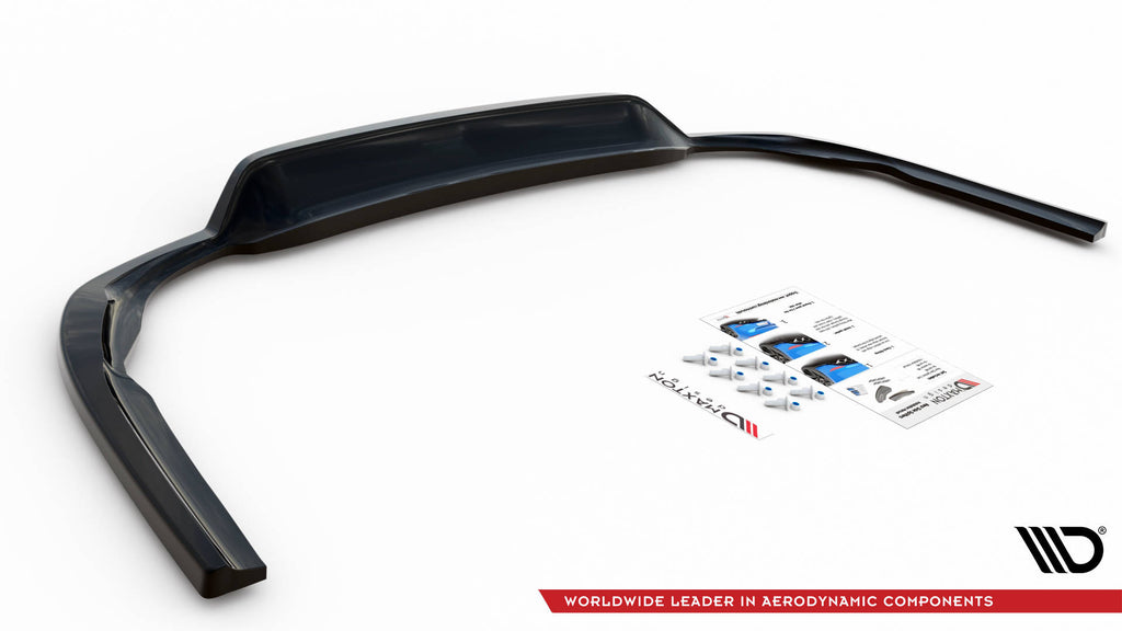 Maxton Design Street+ Mittlerer Diffusor RACE passend für Dodge Charger RT Mk7 Facelift schwarz Hochglanz