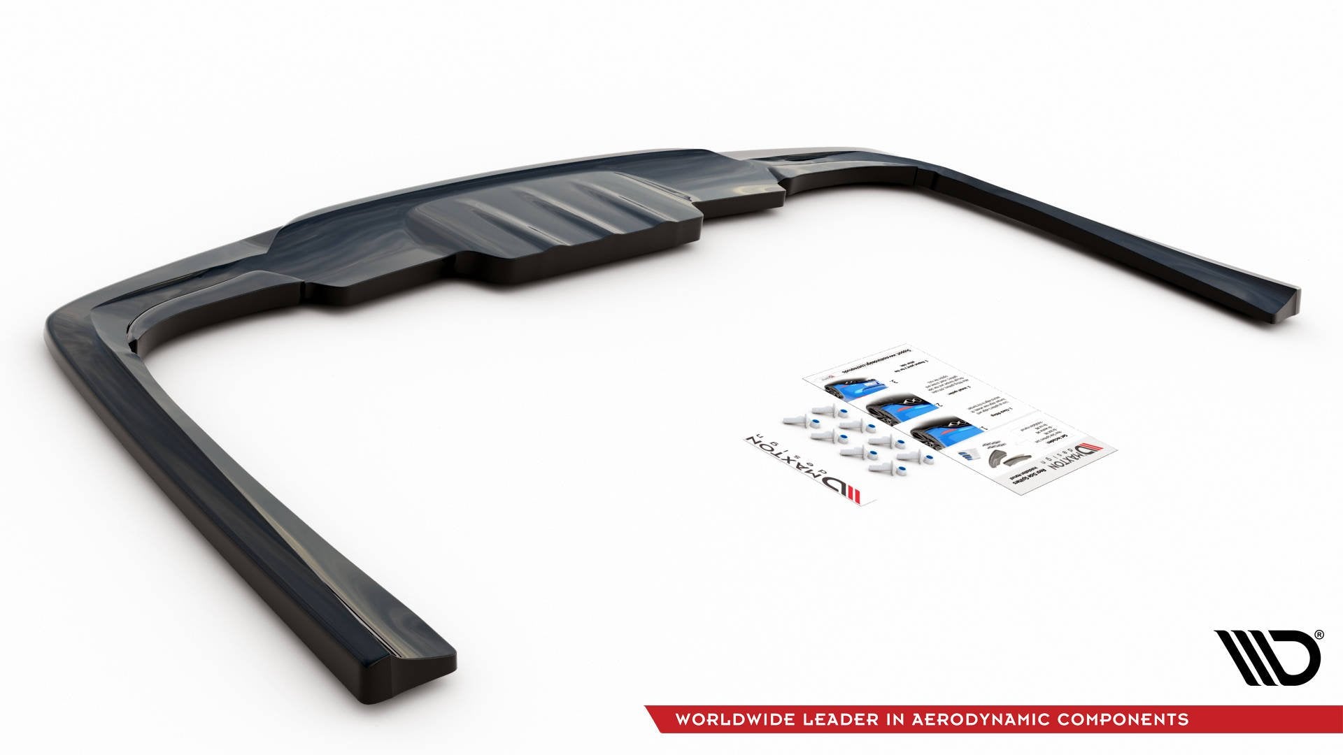 Maxton Design Heckansatz Mercedes-Benz E W213 schwarz Hochglanz für Mercedes-Benz E Klasse W213