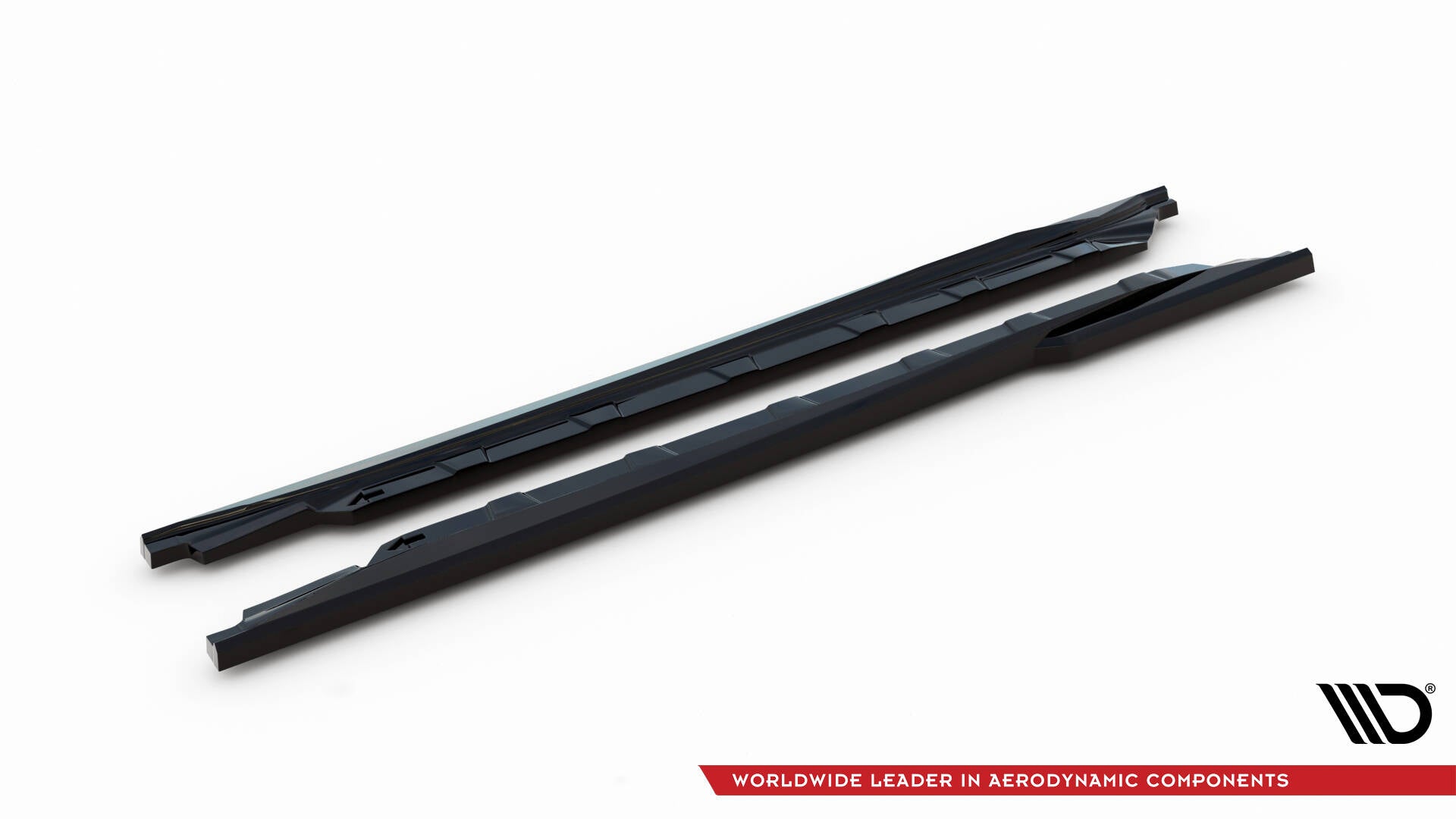 Maxton Design Street+ Seitenschweller Leisten passend für Suzuki Swift Sport Mk4 schwarz Hochglanz