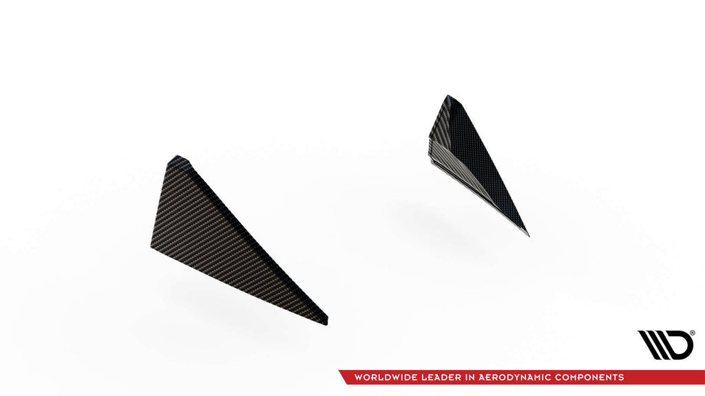 Maxton Design Prepreg Carbon Front Stoßstange Flaps passend für BMW M4 G82 / G82 Facelift