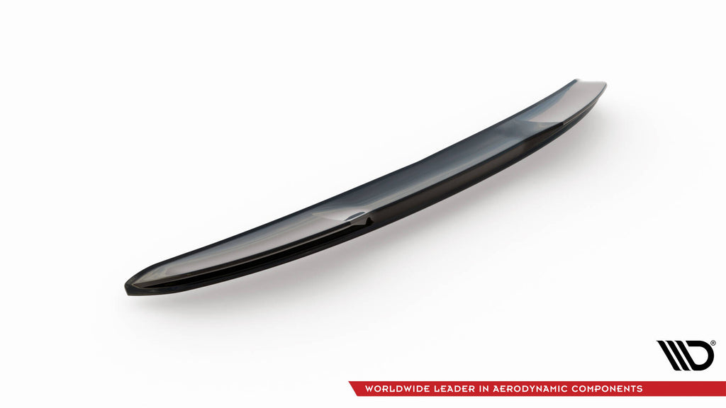 Maxton Design Spoiler CAP 3D passend für Audi Q7 Mk2 schwarz Hochglanz