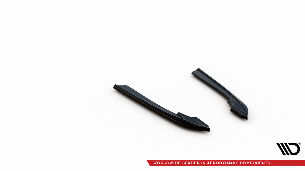 Maxton Design Heck Ansatz Flaps Diffusor V.3 passend für BMW M340i / M-Paket G20 / G21 schwarz Hochglanz