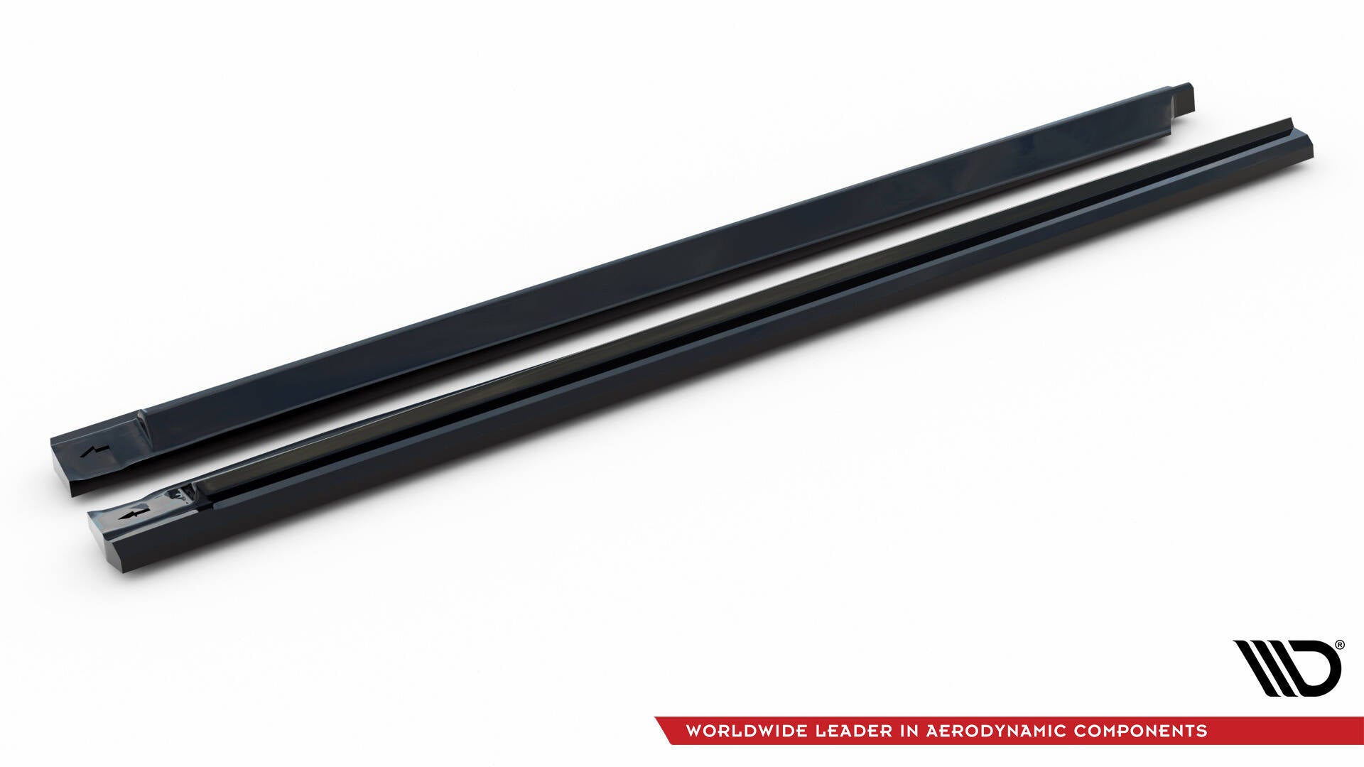 Maxton Design Street+ Seitenschweller Leisten passend für Audi Q7 Mk2 schwarz Hochglanz