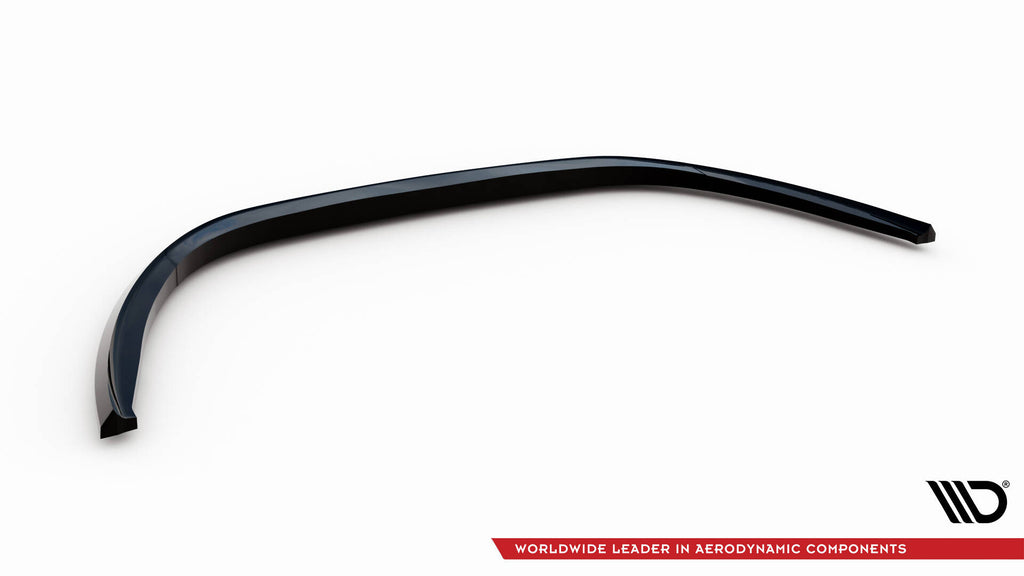 Maxton Design Street+ Spoilerlippe Front Ansatz passend für Kia Optima Mk3 schwarz Hochglanz