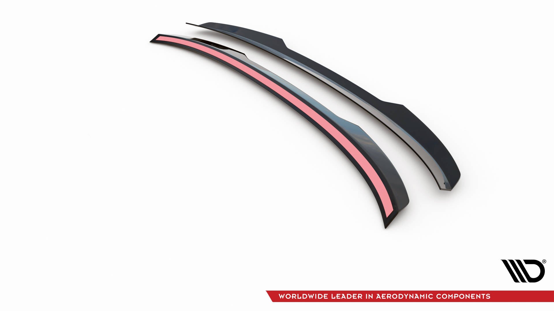 Maxton Design Spoiler CAP passend für Audi A6 Limousine C8 / C8 Facelift schwarz Hochglanz