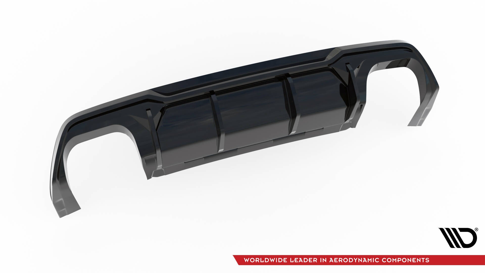 Maxton Design Diffusor Heck Ansatz V.3 passend für + Endrohre passend für Cupra Formentor VZ Mk1 / Mk1 Facelift