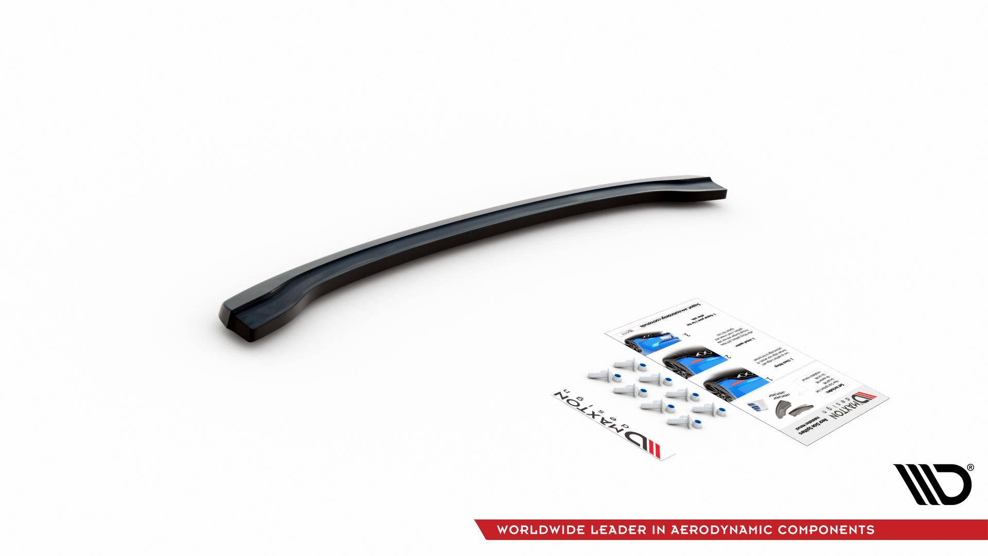 Maxton Design Heckansatz BMW 5er Limousine G30 schwarz Hochglanz für BMW 5er G30-G31
