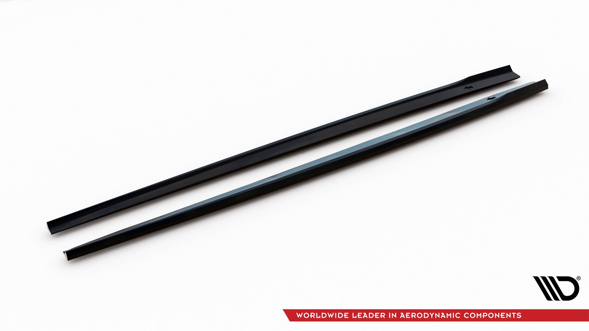 Maxton Design Street+ Seitenschweller Leisten V.2 passend für Audi RS3 Limousine 8V Facelift schwarz Hochglanz