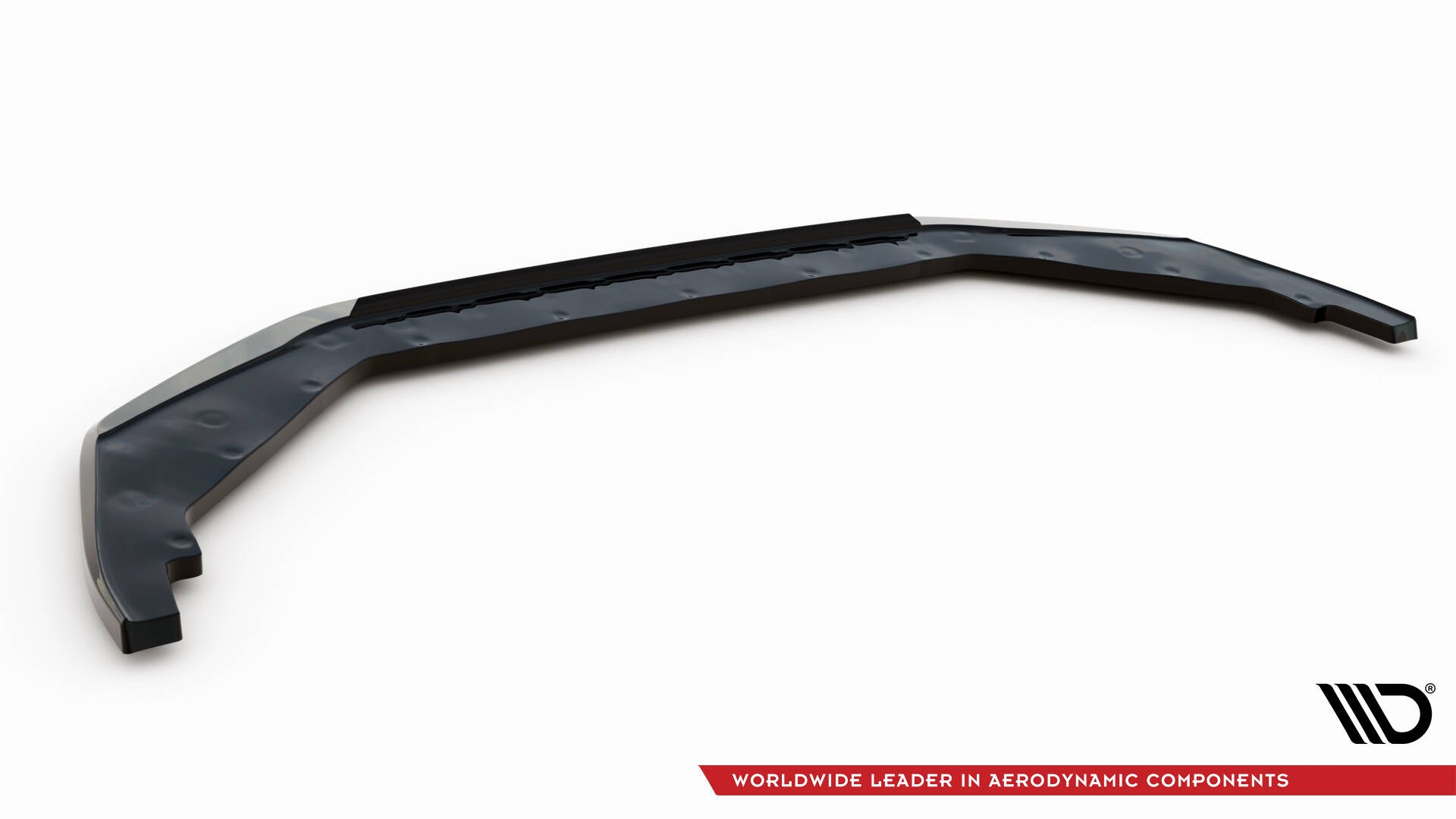 Maxton Design Street+ Spoilerlippe Front Ansatz V.1 passend für Nissan GTR R35 Facelift schwarz Hochglanz