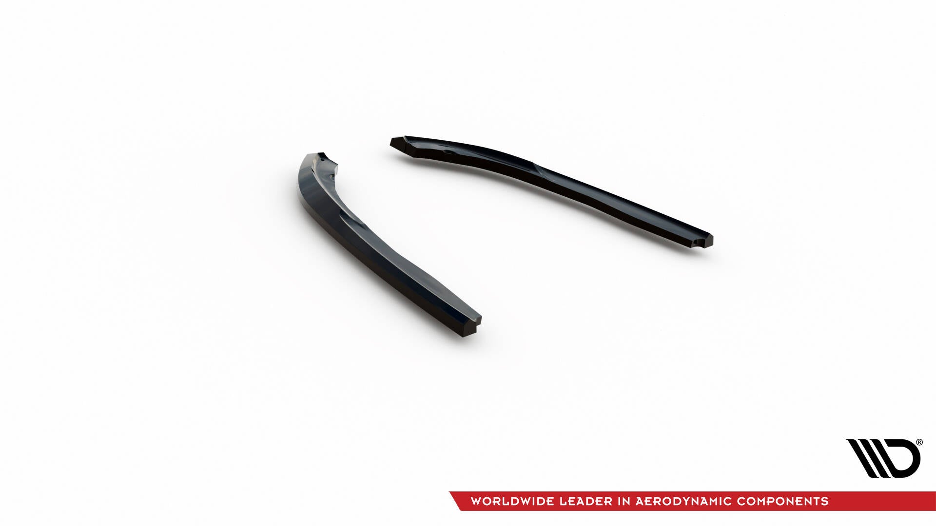 Maxton Design Heck Ansatz Flaps Diffusor passend für BMW 4er Coupe / Cabrio G22 / G23 schwarz Hochglanz