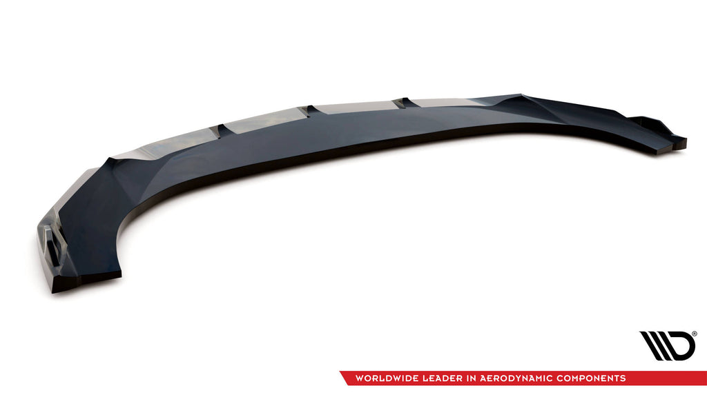 Maxton Design Street+ Spoilerlippe Front Ansatz V.3 passend für Lamborghini Urus Mk1 schwarz Hochglanz