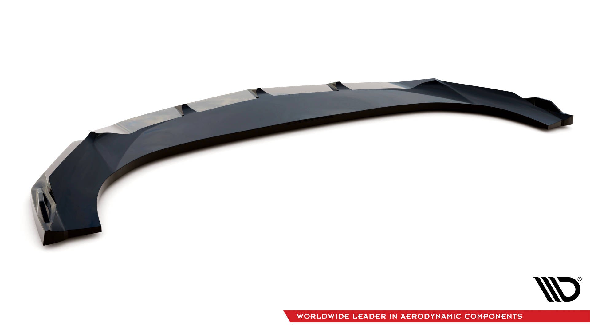 Maxton Design Street+ Spoilerlippe Front Ansatz V.3 passend für Lamborghini Urus Mk1 schwarz Hochglanz