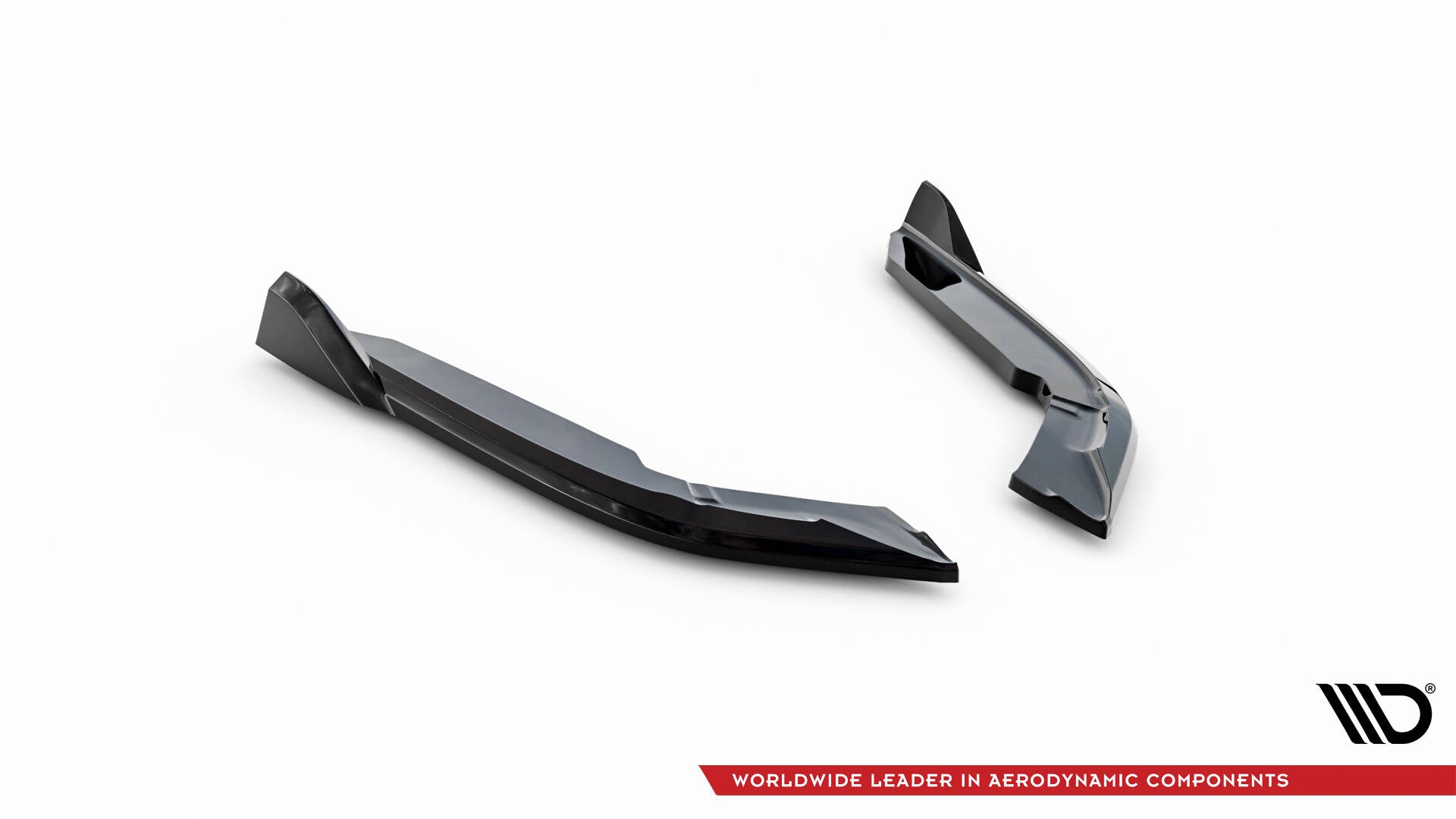 Maxton Design Heck Ansatz Flaps Diffusor V.5 passend für BMW 4er Coupe M-Paket F32 schwarz Hochglanz