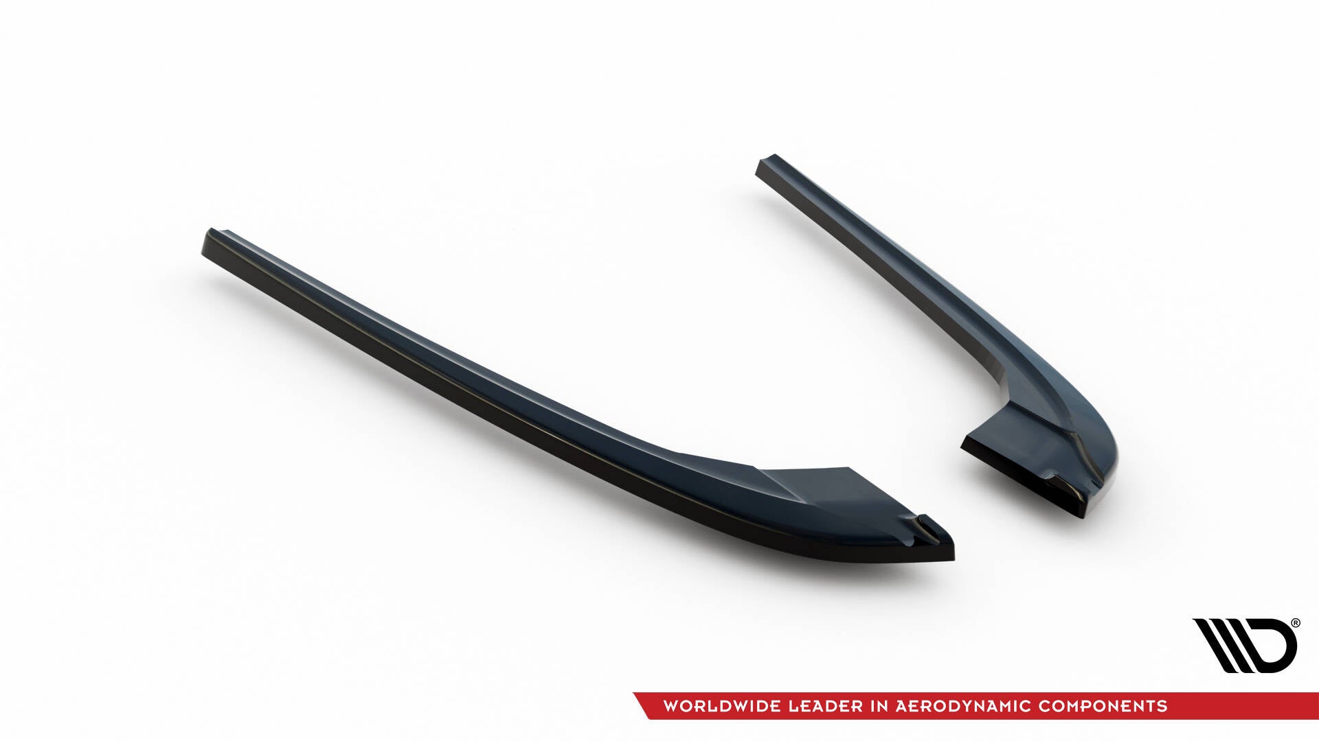 Maxton Design Heck Ansatz Flaps Diffusor V.3 passend für BMW 5er M-Paket F10 / F11 schwarz Hochglanz