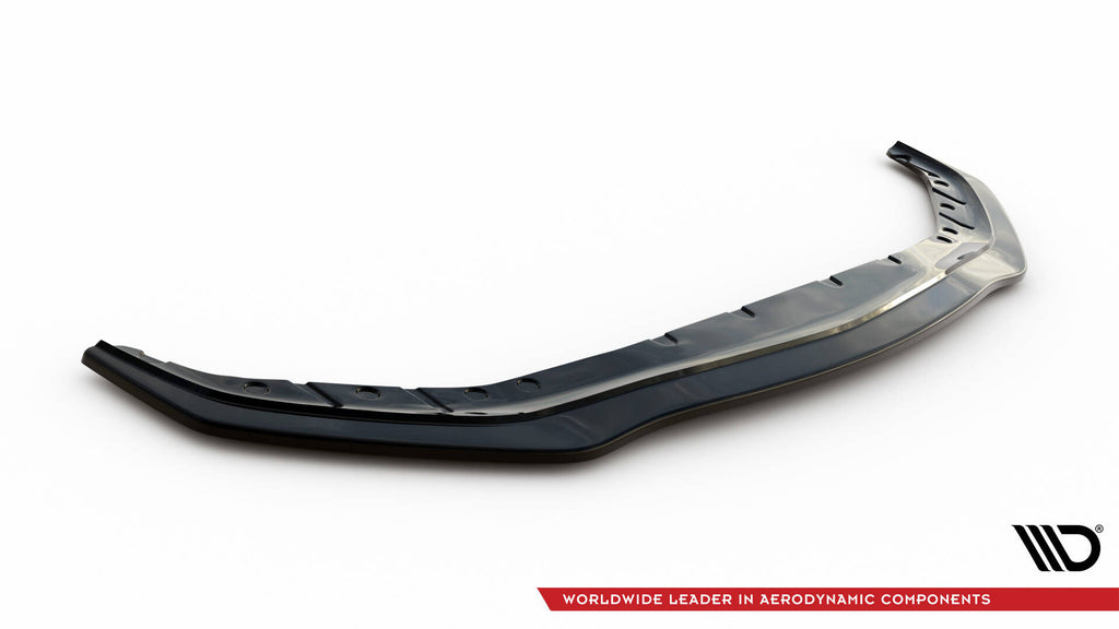 Maxton Design Street+ Spoilerlippe Front Ansatz V.2 passend für BMW 5er M-Paket / M550d / M550i G30/ G31 M-Paket schwarz Hochglanz