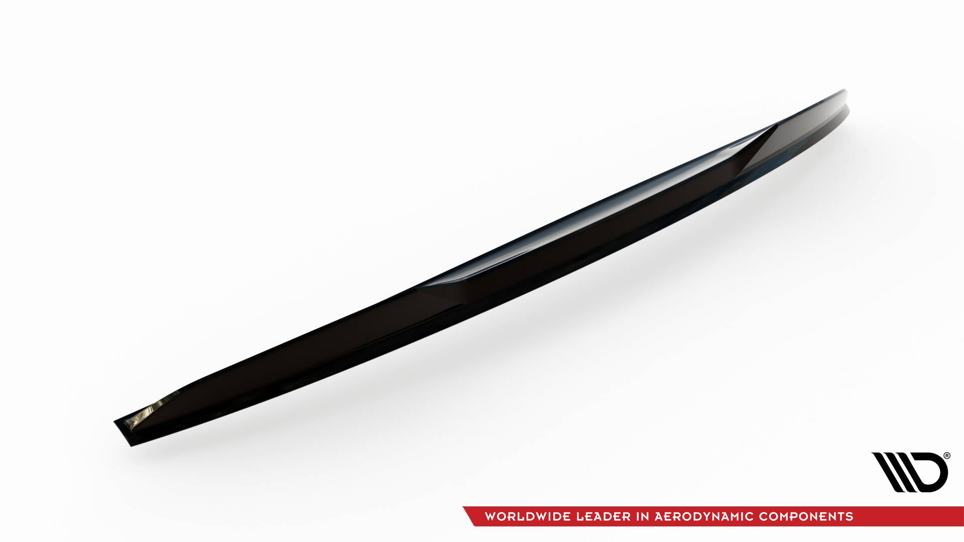 Maxton Design Niedriger Spoiler CAP 3D passend für Alfa Romeo Tonale Mk1 schwarz Hochglanz