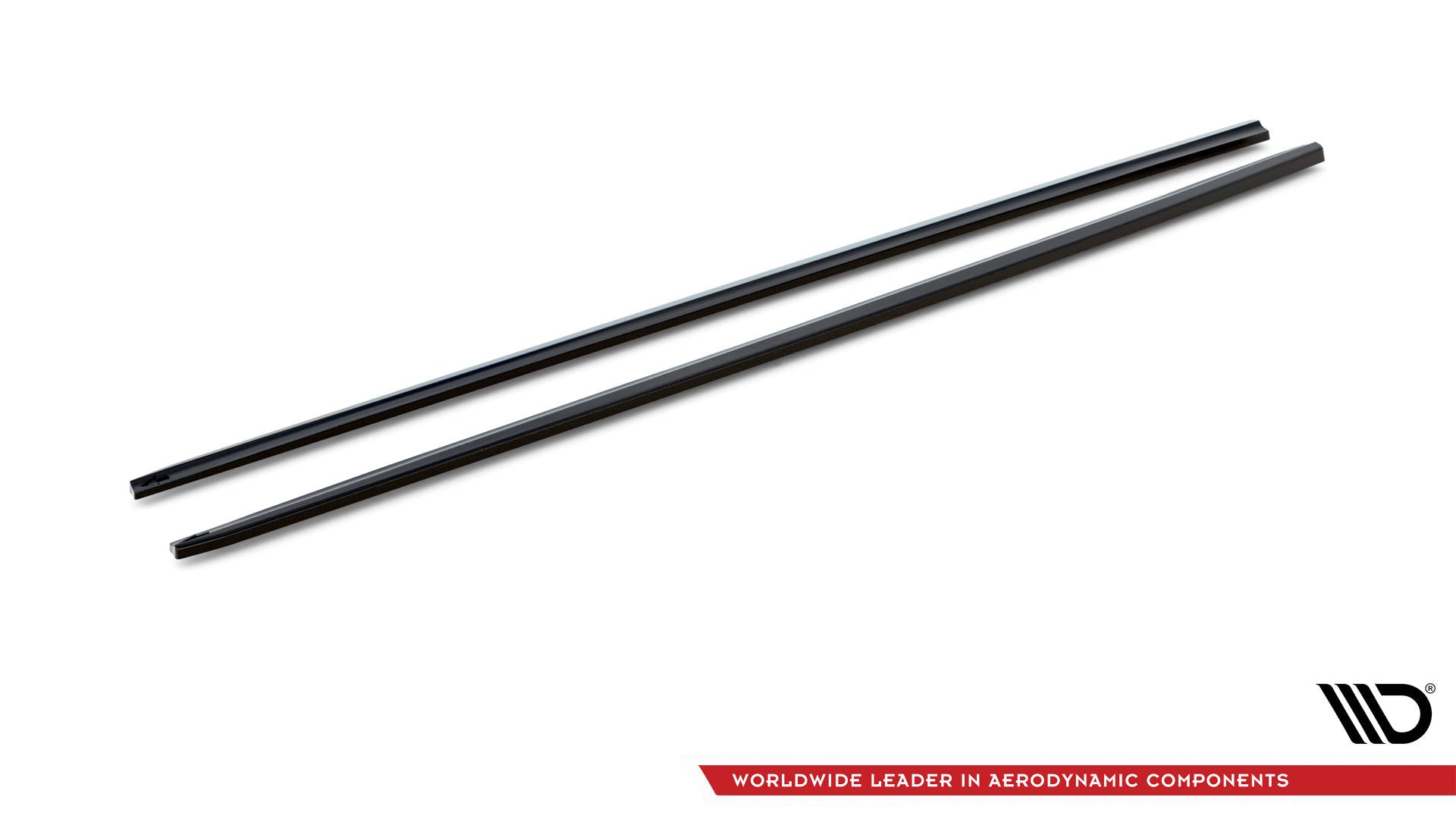 Maxton Design Street+ Seitenschweller Leisten passend für Peugeot 208 GTi Mk1 schwarz Hochglanz