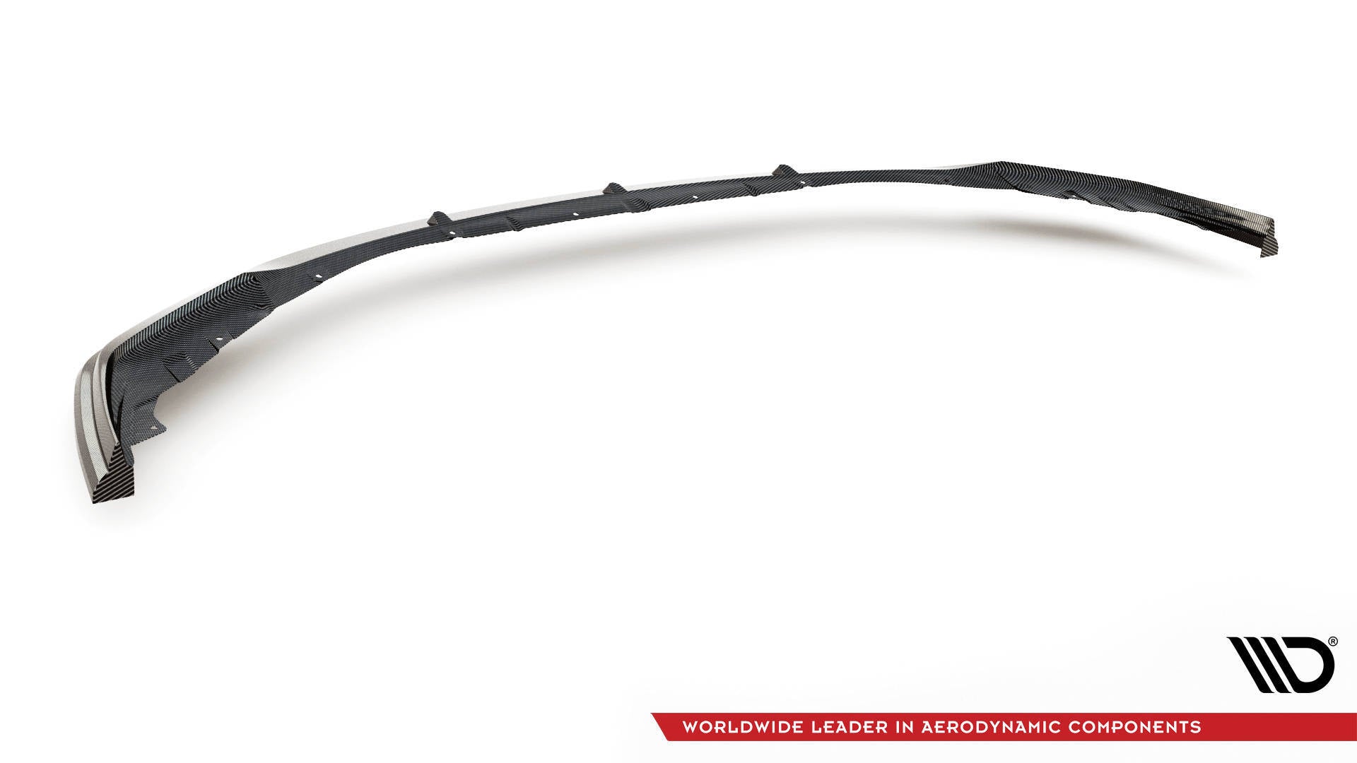 Maxton Design Prepreg Carbon Fiber Street+ Spoilerlippe Front Ansatz V.2 passend für BMW M3 Limousine / Touring G80 / G81