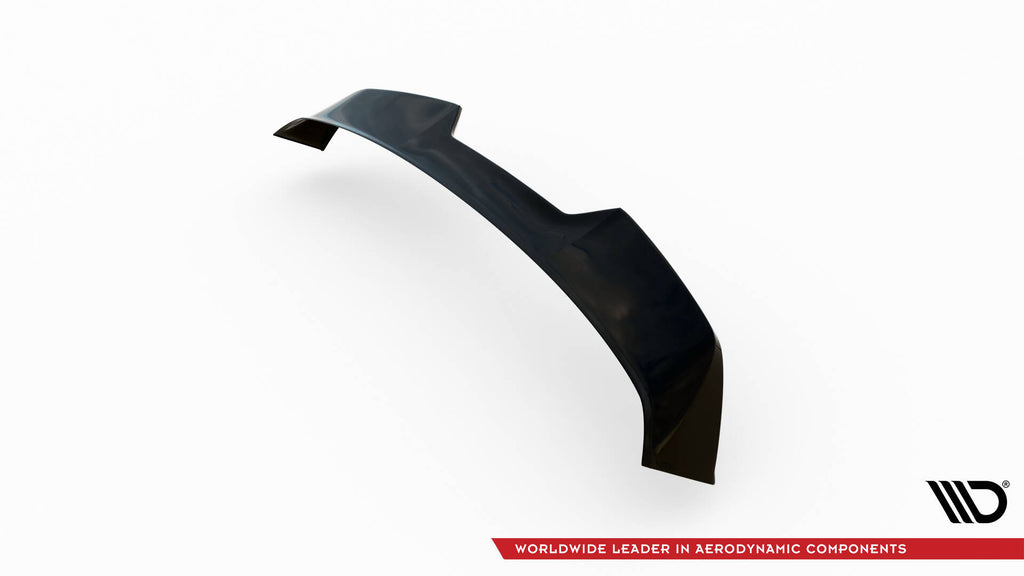 Maxton Design Spoiler CAP 3D passend für VW Polo GTI Mk6 schwarz Hochglanz