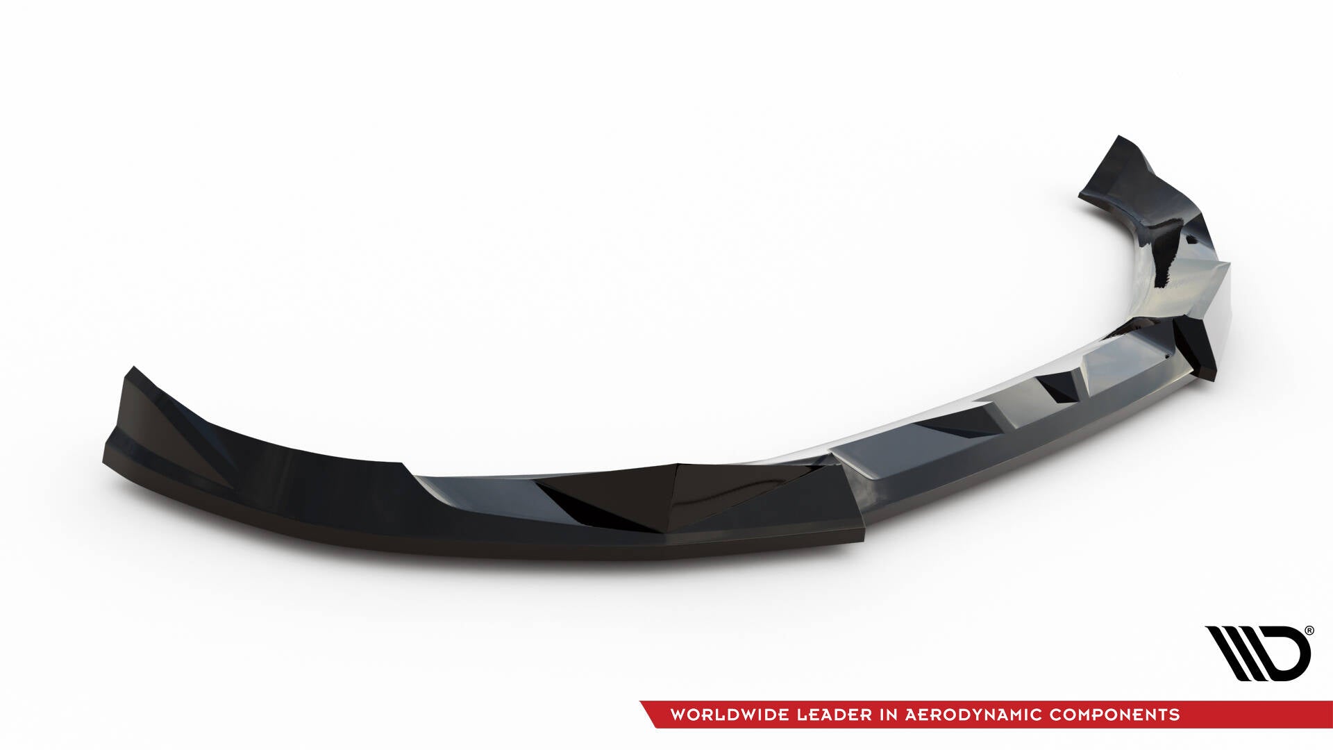 Maxton Design Street+ Spoilerlippe Front Ansatz V.2 passend für BMW XM G09 schwarz Hochglanz
