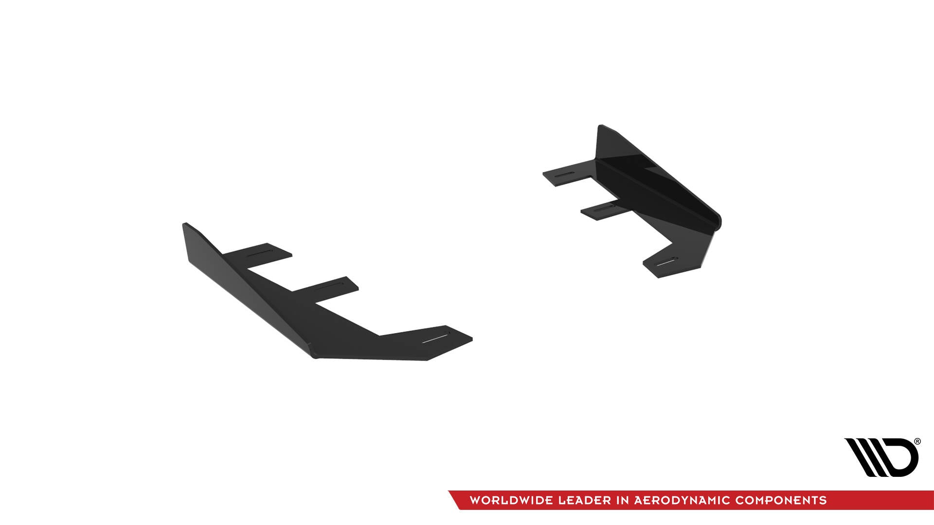 Maxton Design Hintere Seiten Flaps passend für BMW 4er35i Coupe M-Paket F32 schwarz Hochglanz