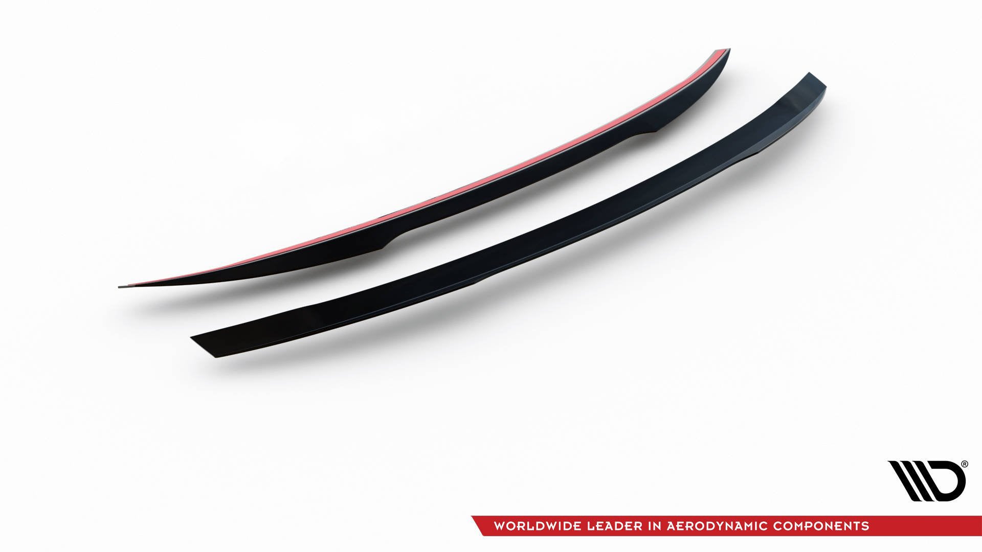 Maxton Design Spoiler CAP passend für Porsche 911 Carrera 991 Facelift schwarz Hochglanz