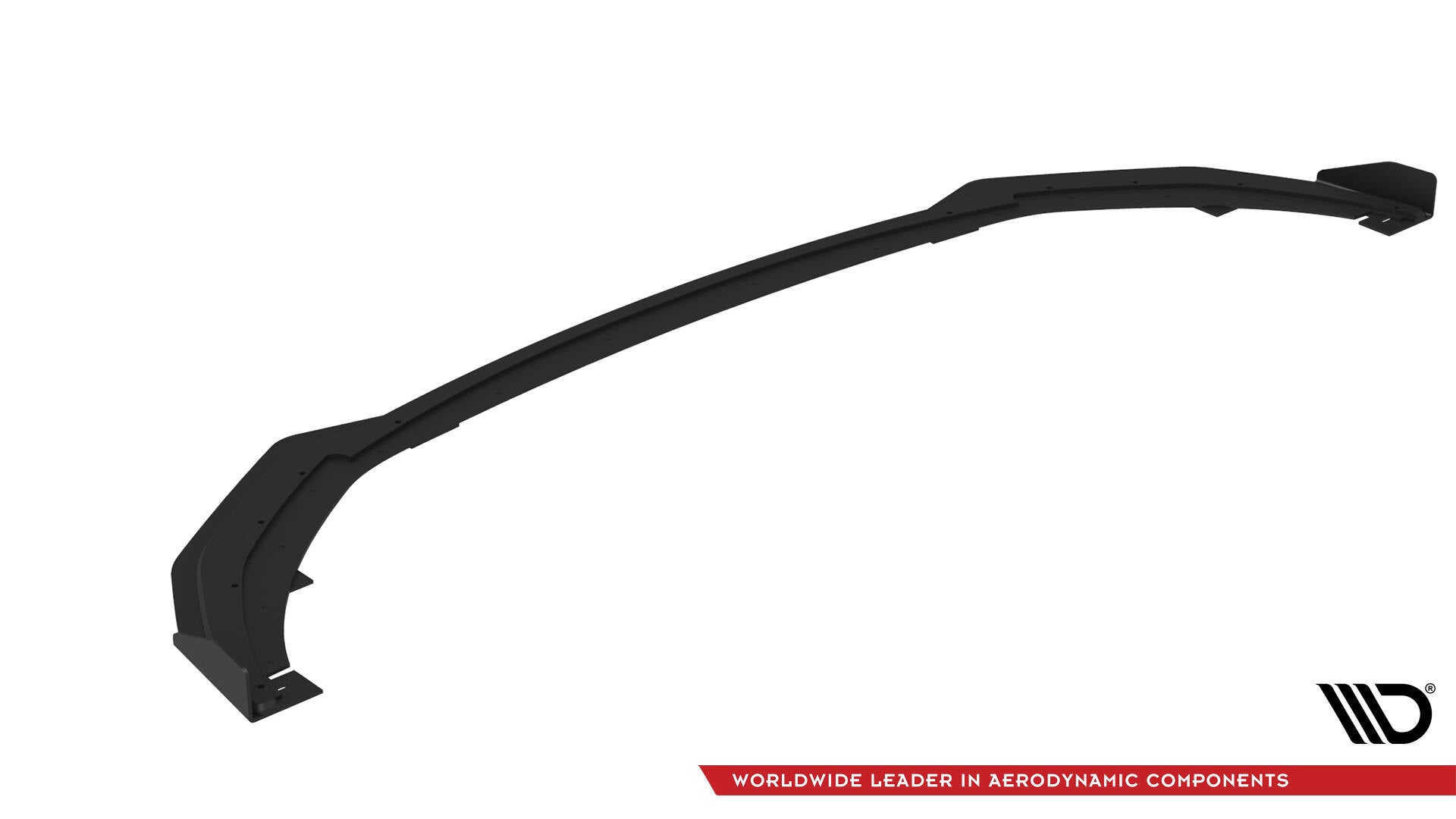 Maxton Design Street Pro Street+ Spoilerlippe Front Ansatz + Flaps passend für Kia Stinger GT / GT-Line / Standard Mk1 schwarz Hochglanz