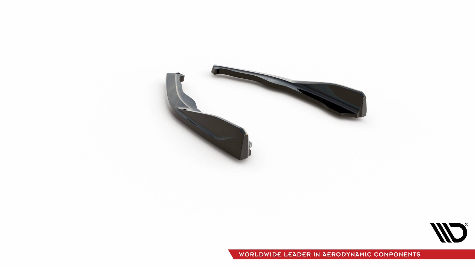 Maxton Design Heck Ansatz Flaps Diffusor V.1 passend für BMW 2 Coupe M240i G42 schwarz Hochglanz