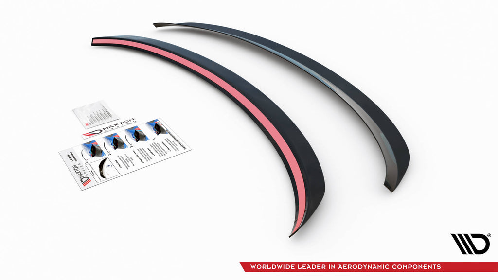 Maxton Design Spoiler CAP passend für Ford S-Max Mk1 Facelift schwarz Hochglanz