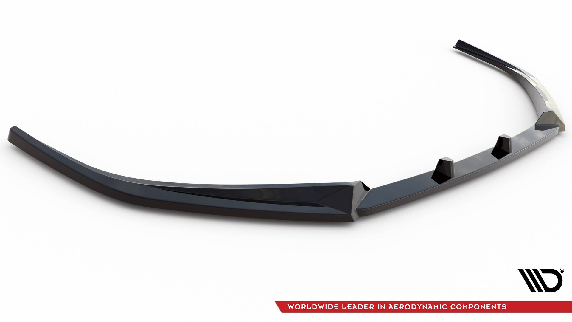 Maxton Design Street+ Spoilerlippe Front Ansatz V.2 passend für Lexus ES F Sport Mk7 schwarz Hochglanz