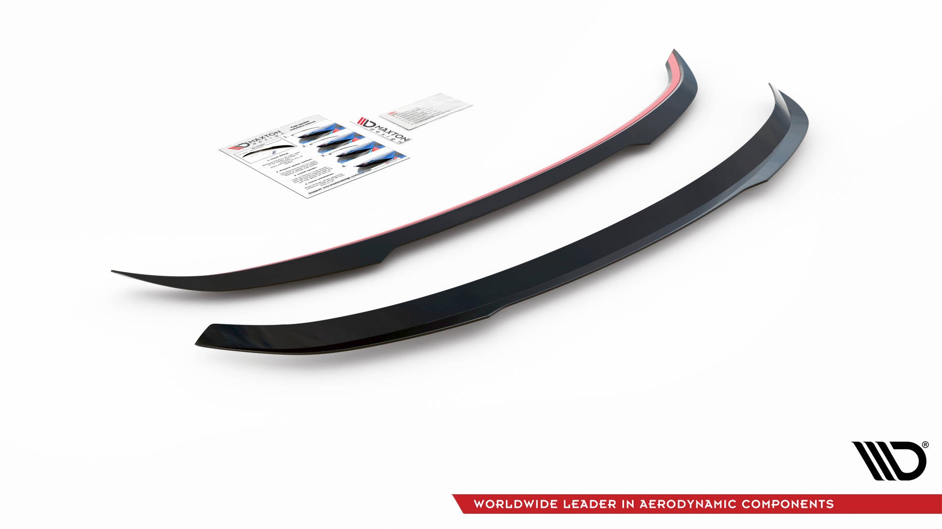 Maxton Design Spoiler CAP passend für Kia XCeed Mk1 schwarz Hochglanz