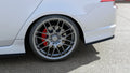 Maxton Design Heck Ansatz Flaps Diffusor passend für HONDA ACCORD VII TYPE-S schwarz Hochglanz