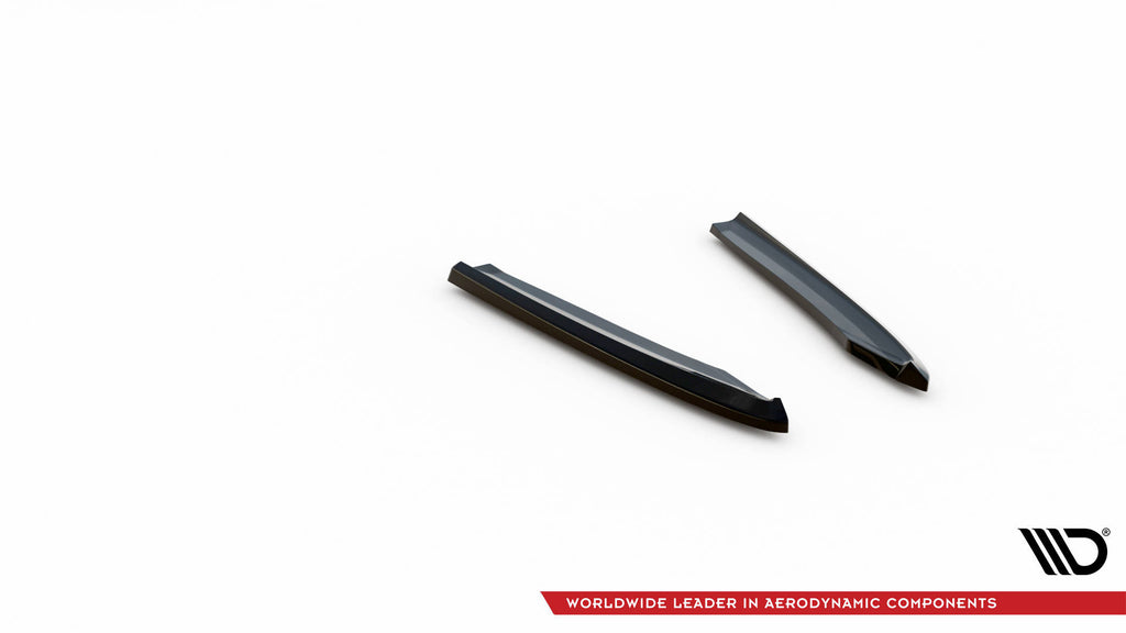 Maxton Design Heck Ansatz Flaps Diffusor passend für Audi S8 D4 schwarz Hochglanz